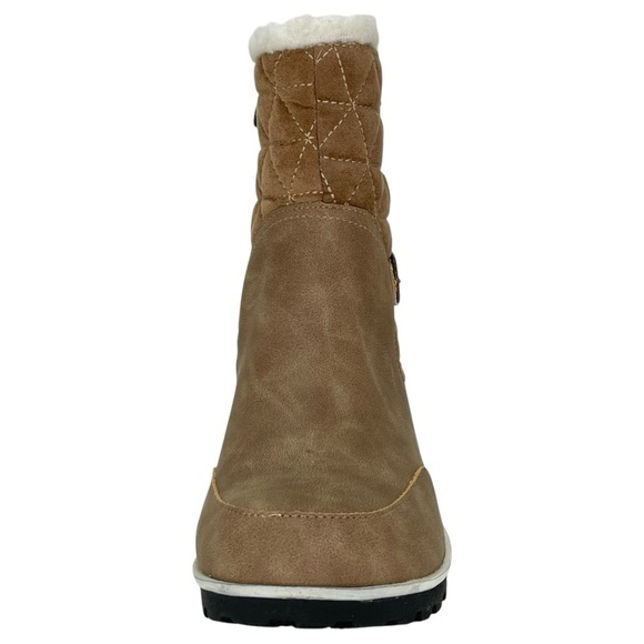 JBU by Jambu Glasgow Taupe Water-Resistant Womens Ankle Boots Size 8.5M - Picture 6 of 13